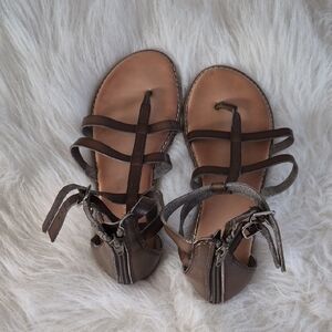 Old Navy Brown Strappy Gladiator Sandals